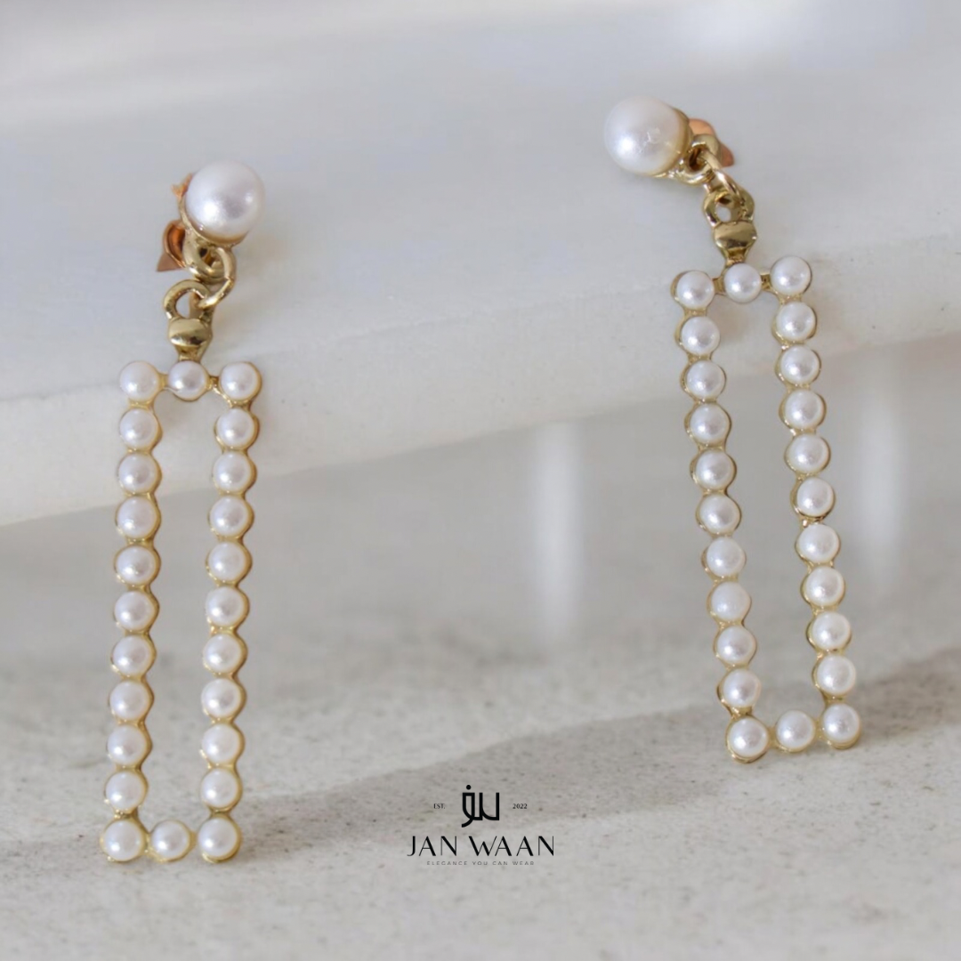 Pearl Parallels Earrings