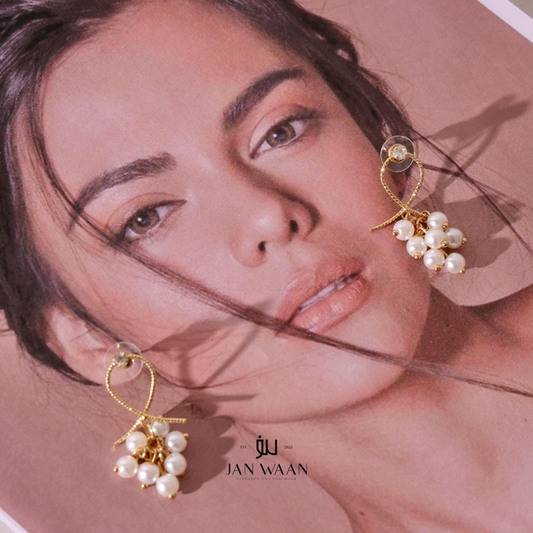 Golden Grapes Of Wrath Earring