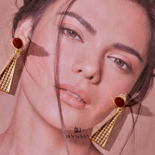 Pyramidal Panache Danglers