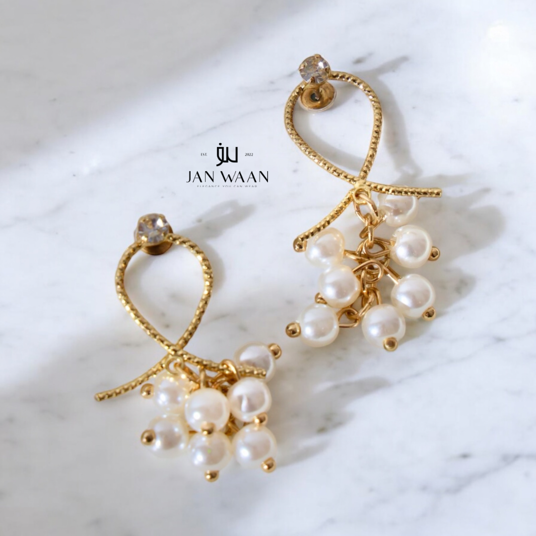 Golden Grapes Of Wrath Earring