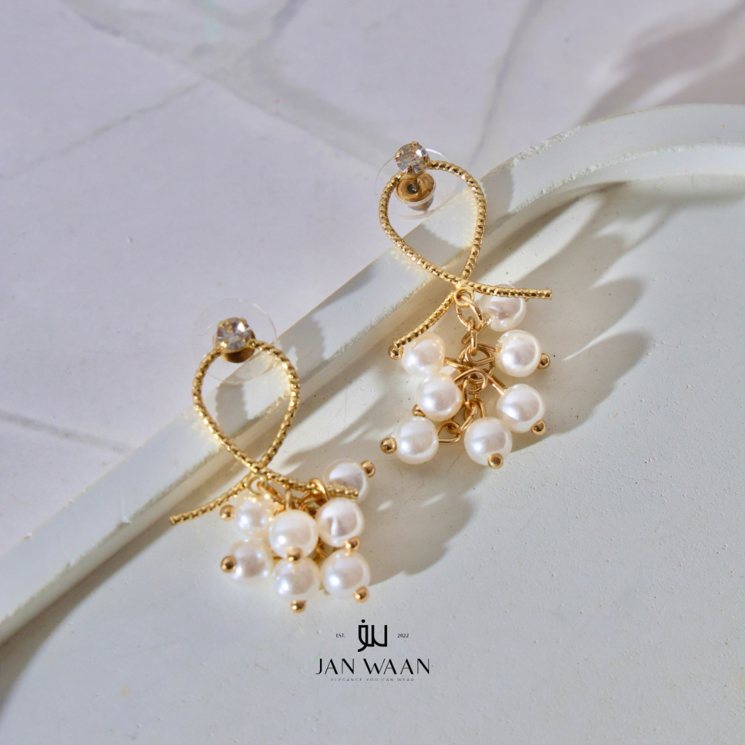 Golden Grapes Of Wrath Earring