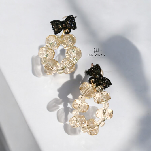 Crystal Cascade Earrings