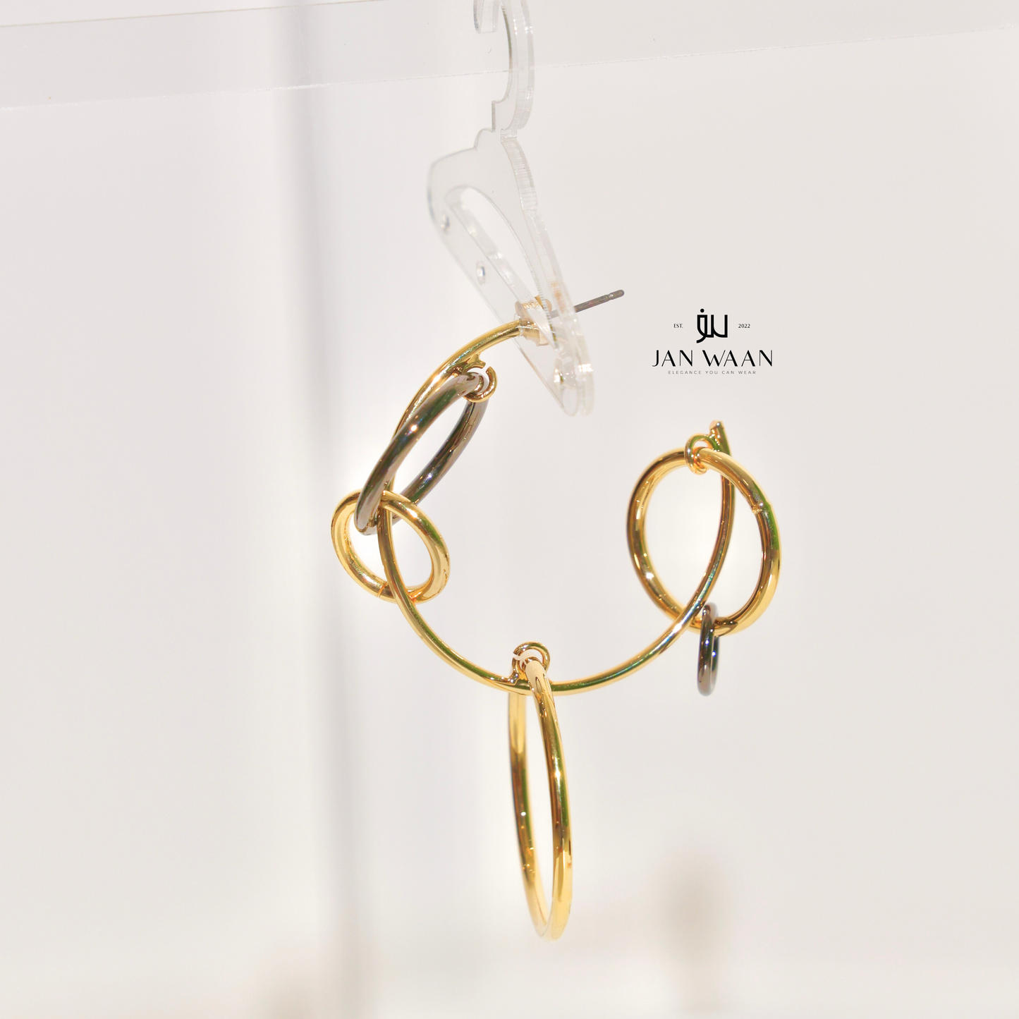 Geometric Fusion Earrings