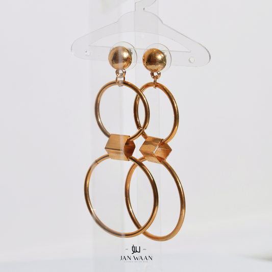 Geometric Duo Earrings