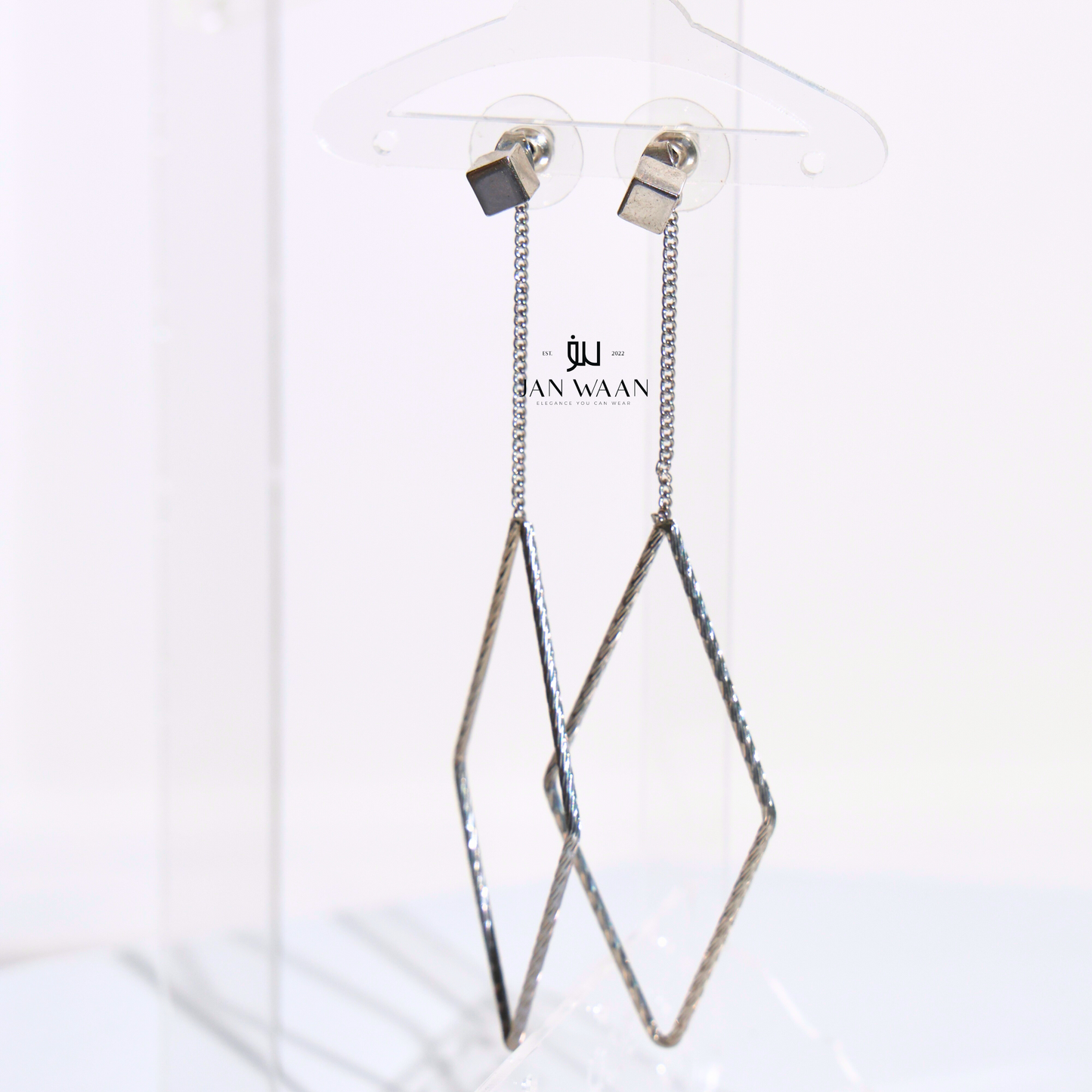 Diamond Drop Earrings