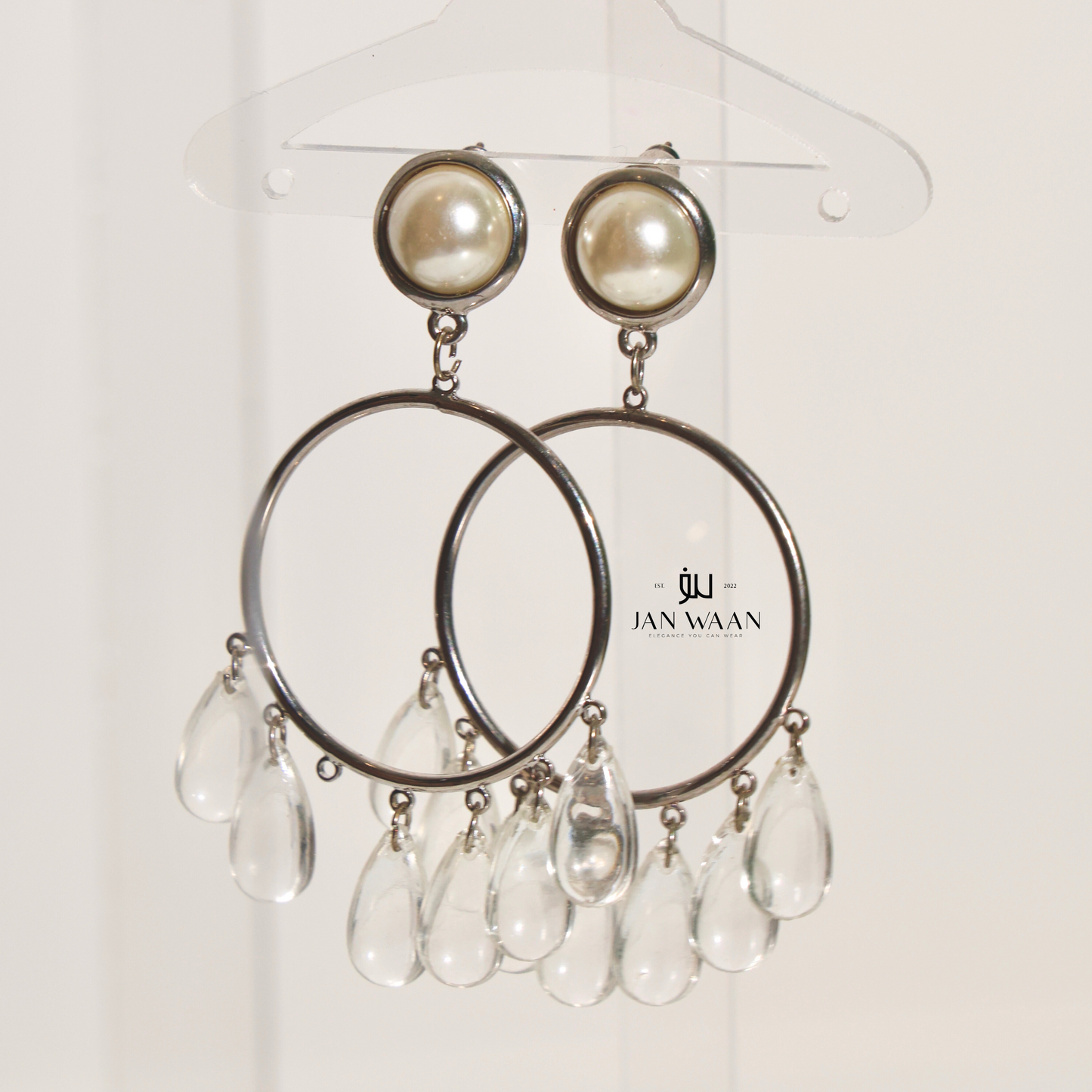 Crystal Cascade Earrings