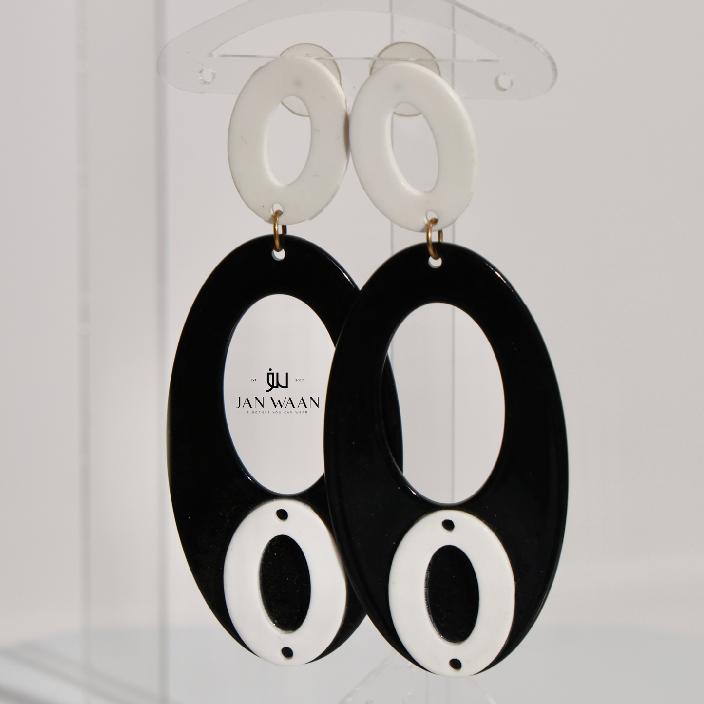 Monochromatic Magic Earrings