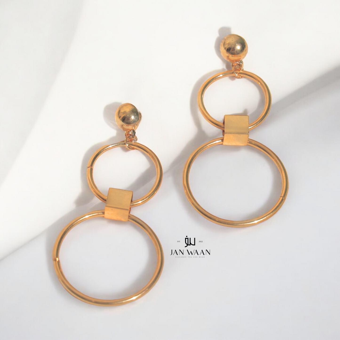 Geometric Duo Earrings
