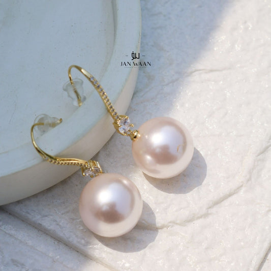 Hyacinth Pearl Danglers