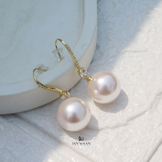 Hyacinth Pearl Danglers