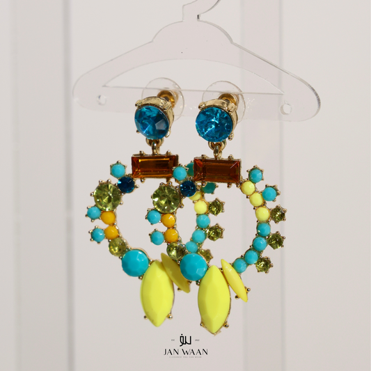 Tropical Gemstone Earrings