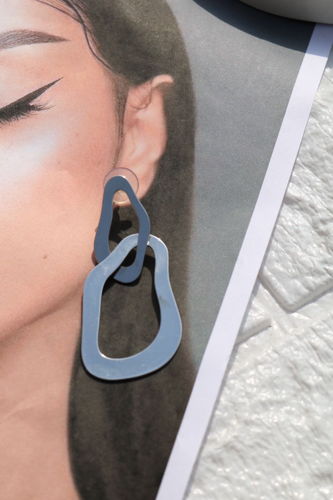 Modernist Drop Earrings