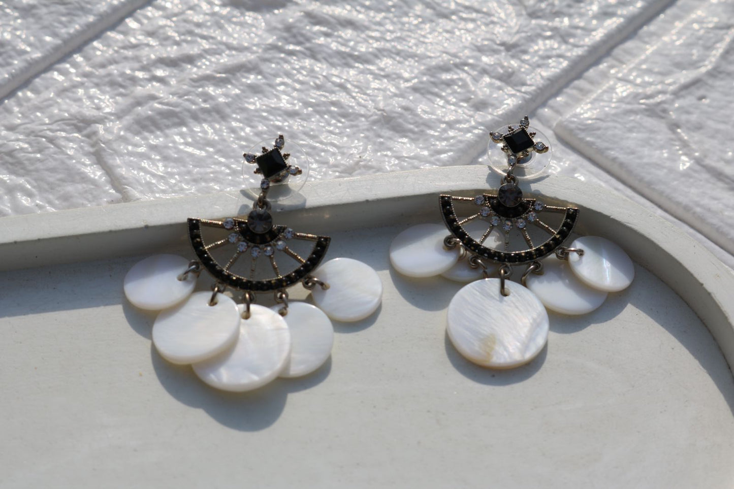 Luna Radiance Chandelier Earrings