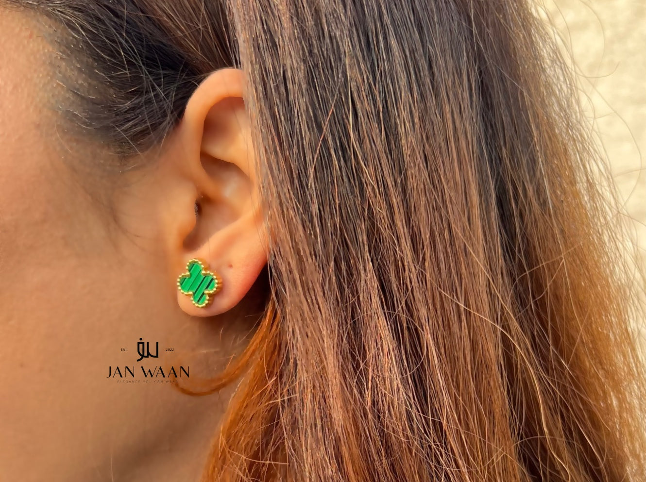 CLOVER DAINTY EARRINGS