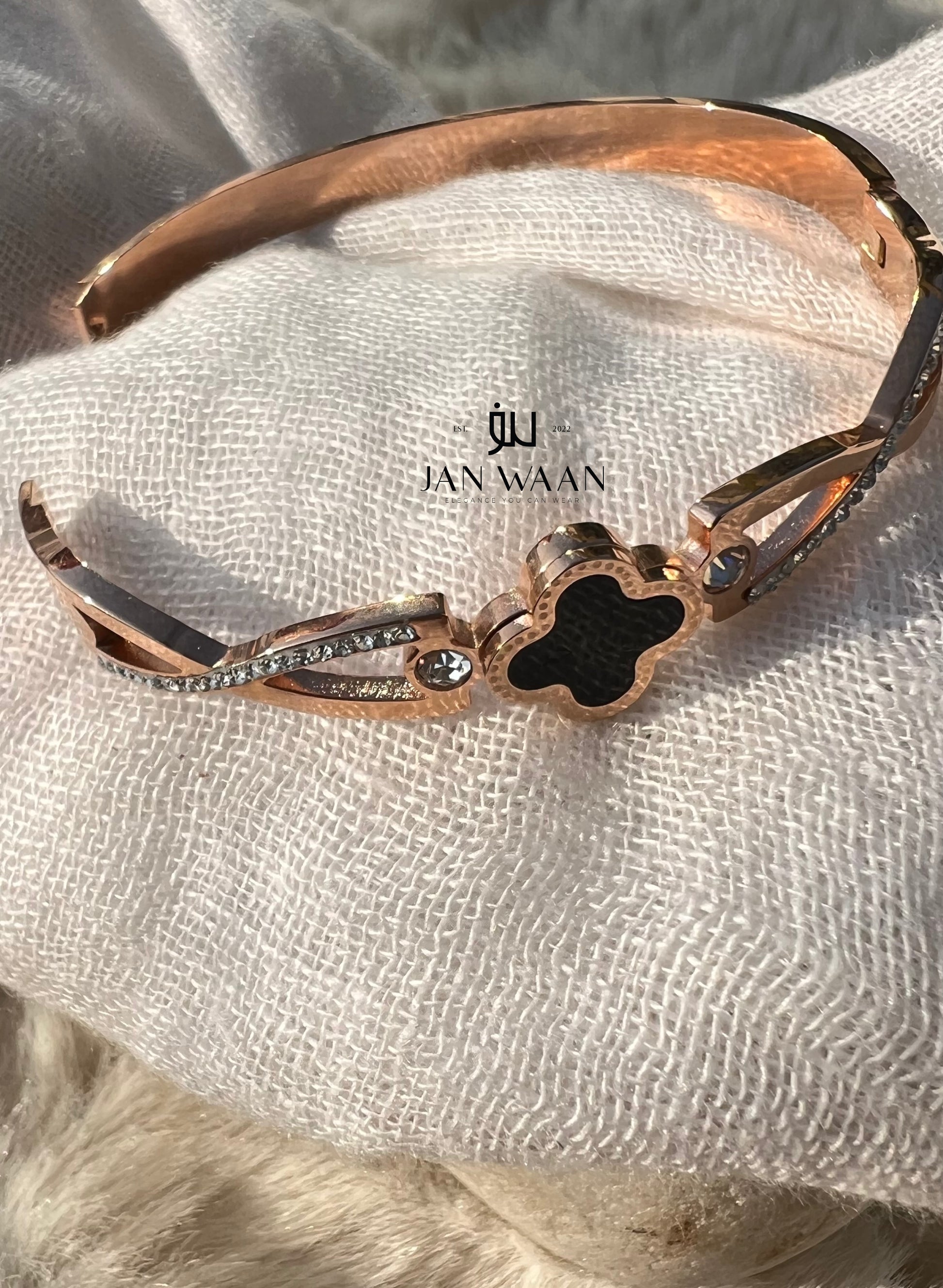 J&CO Jewellery Four Leaf Clover Bracelet