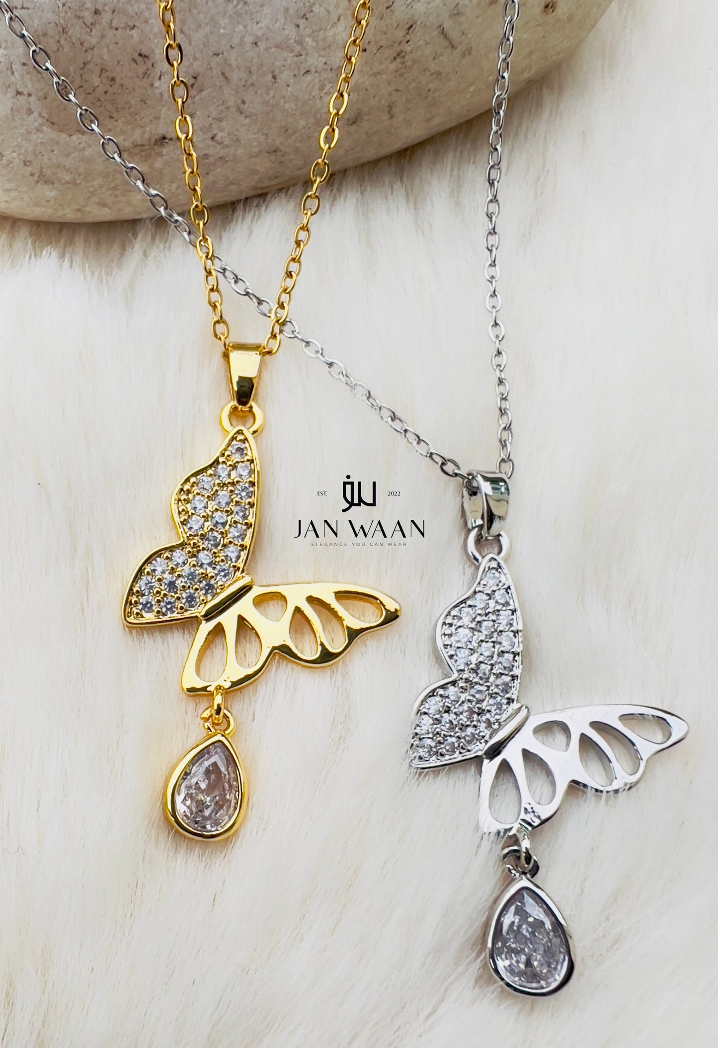 MIYAH BUTTERFLY NECKLACE