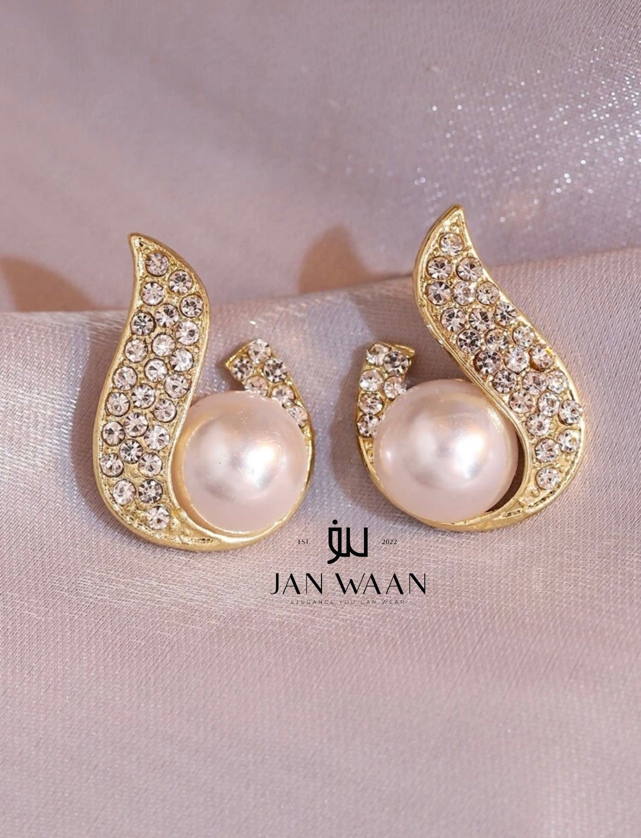 MERMAID FAUX PEARL EARRINGS